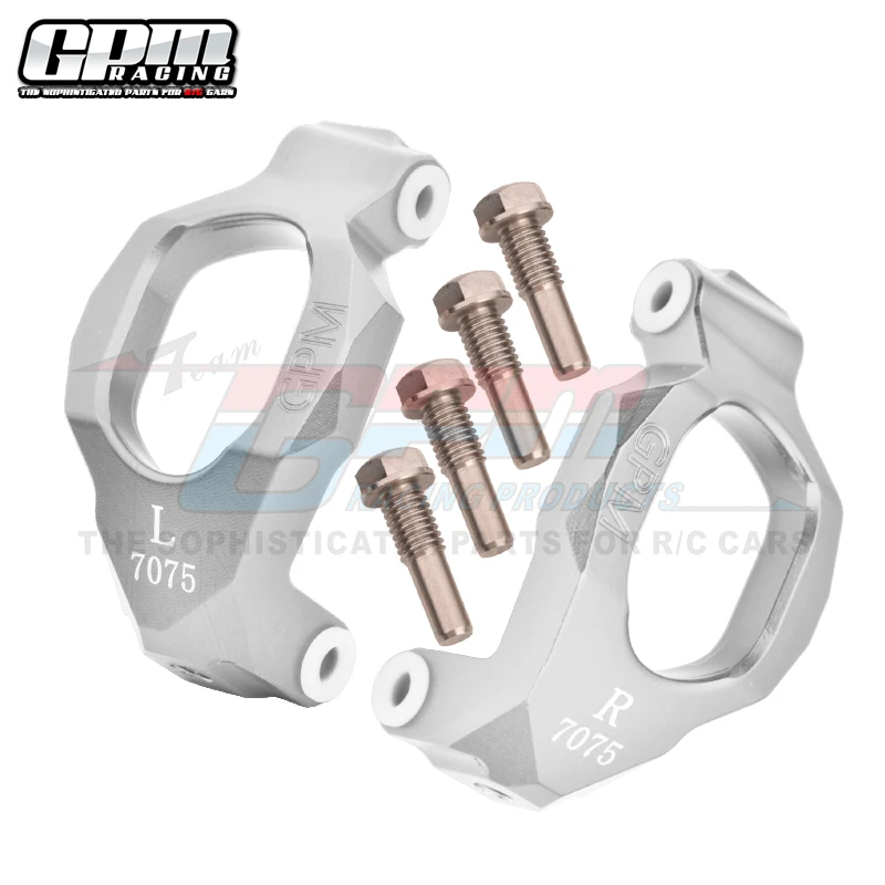 GPM Alloy 7075 Front C-Hubs For TRAXXAS Maxx 1.0 W/Widemaxx 2. 0 Maxx Slash 1/8