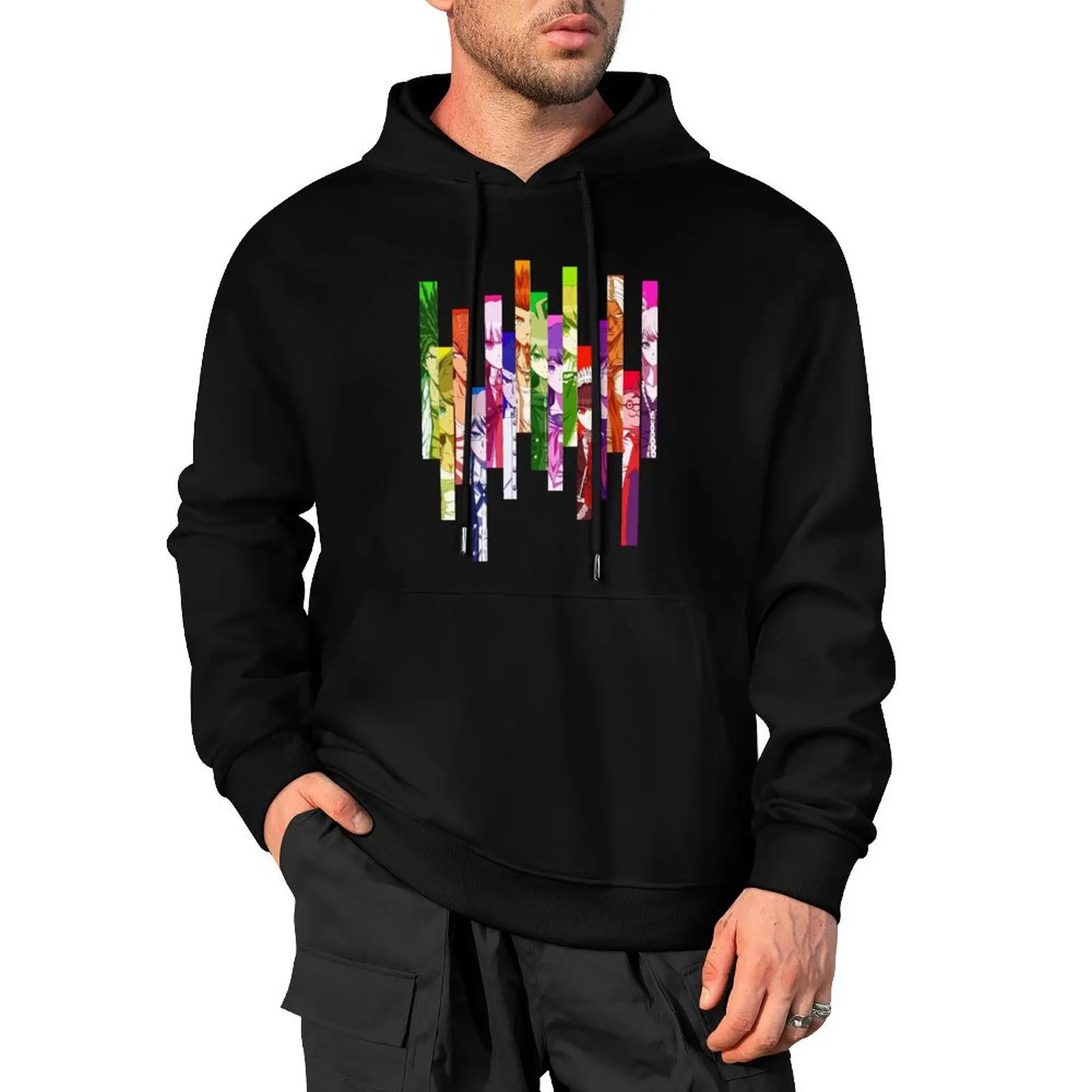 

Danganronpa full cast Pullover Hoodie men's autumn clothes men wear autumn jacket men mens clothing pullover hoodies