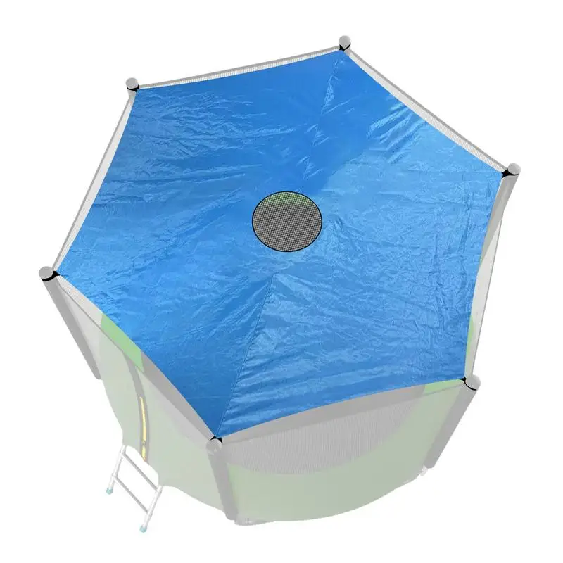 New Foot Jumping Trampolines Tent Jump Bed Sun Shading Fabric Rain And Sun Protection Anti-UV Trampoline Accessories