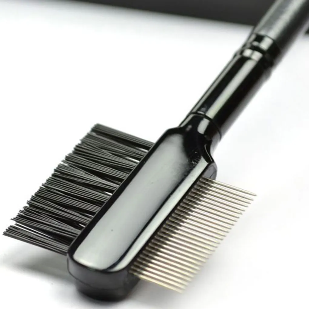 3piece Lash Comb For Pets Easy To Clean Double-side Brush Durable Excellent Pets Accessories Black