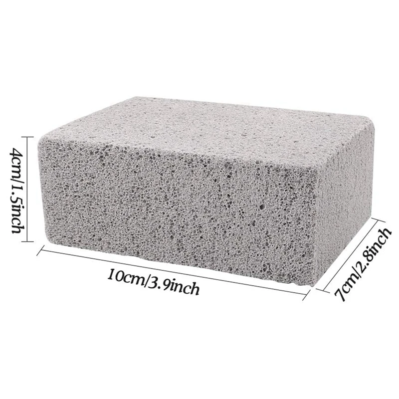 8 Pack Grill Griddle Cleaning Brick Block Pumice Stones For Removing BBQ Grills, Racks, Flat Top Cookers, Pool