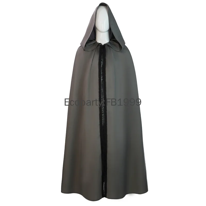 Manto vintage medieval com capuz para homens e mulheres, feitiçaria, vampiro, manto cosplay, halloween, carnaval, gótico, fantasias de monge, novo