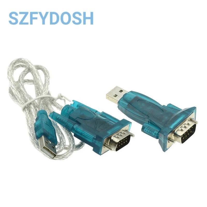 HL-340 USB To RS232 COM Port Serial PDA 9 Pin DB9 Cable Adapter Support Windows7 64BIT