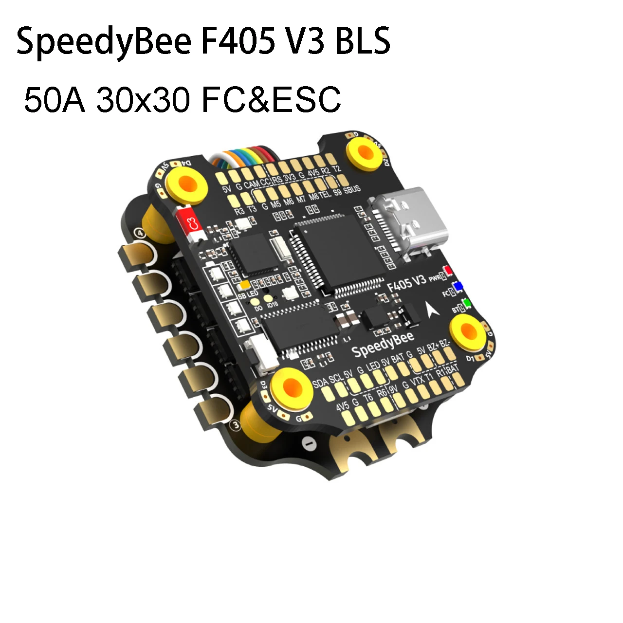 

SpeedyBee F405 V3 BLS 50A 30x30 FC & ESC стек