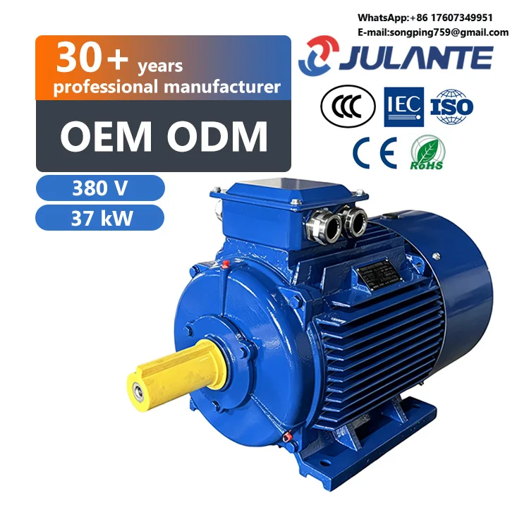 

GOST Standard ANP AIR AIR-200M-4 37Kw 4 Pole 1500Rpm Three Phase 380V 50Hz Ac Asynchronous Electric Motor