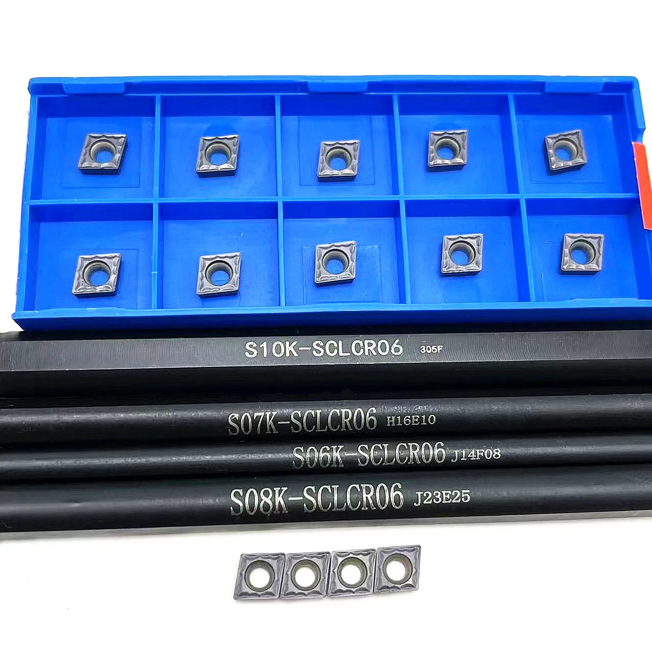 Alta qualità CCMT060204 HPM PC9030 per S06K S07K S08K S10K S12M S16Q SCLCR06 inserto in metallo duro per portautensili per tornitura interna