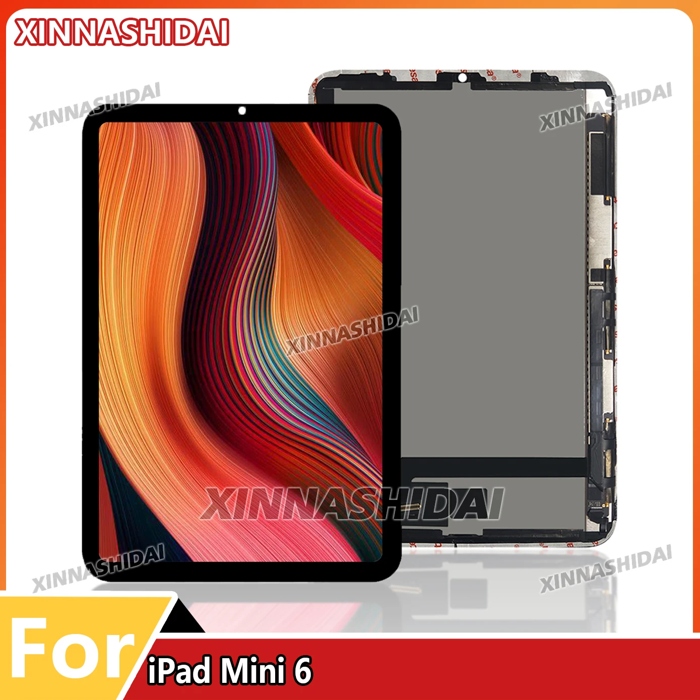 

NEW For iPad Mini 6 Mini6 A2567 A2568 A2569 Tablet LCD Display with Touch Screen Digitizer Sensor Glass Panel Replacement Repair
