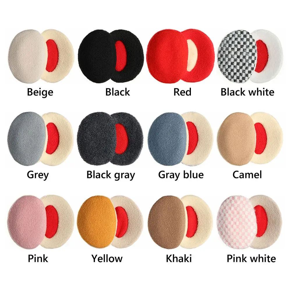 Scaldaorecchie caldi invernali Copri orecchie in pile Scalda orecchie senza fascia Cuffie antirumore