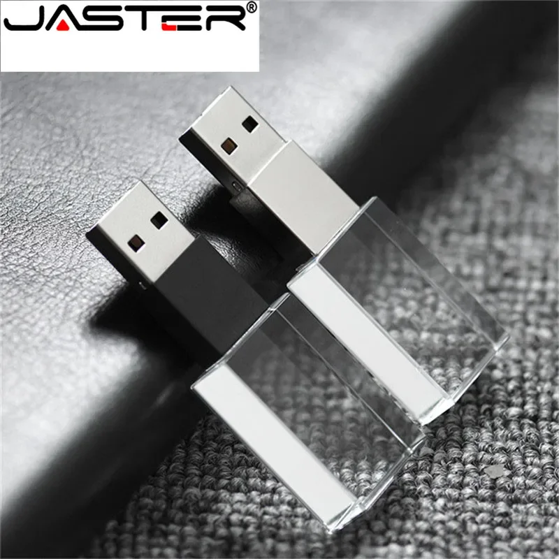 

Crystal usb sticks 3D print custom logo 4GB 8GB 16GGB usb flash pendrive 32GB 64GB transparent glass (over 10 pcs free logo)