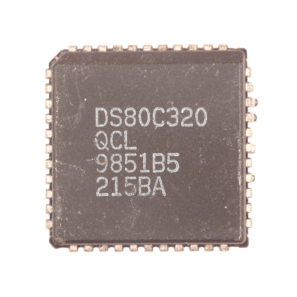 100% جديد وأصلي DS80C320-QCL DS80C320 QCL LCC-44