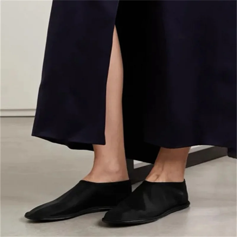 Mesh Breathable Design Women Ballet Flats Shoes Round Toe Hand-made Solid Color Women Shoes Casual Soft Comfy Chaussures Femme