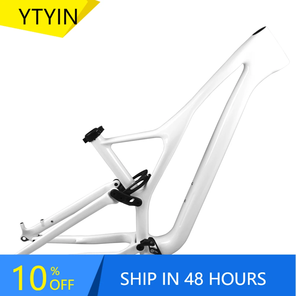 

YTYIN 29er Carbon MTB Frame BSA Carbon Bike Frame 148*12mm Disc Brake Bicycle Frame Max Tire 3.0inch Hot Sale