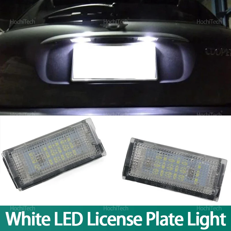 

For BMW Mini Cooper ONE R50 Convertible R52 S R53 Accessories Canbus No Error Lamp Car LED License Plate Light