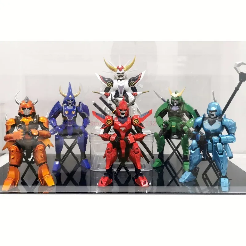 Original Bandai Yoroiden Samurai Troopers Ronin Blaze Flame God In Stock Anime Action Collection Figures Model Toy Cool Gifts