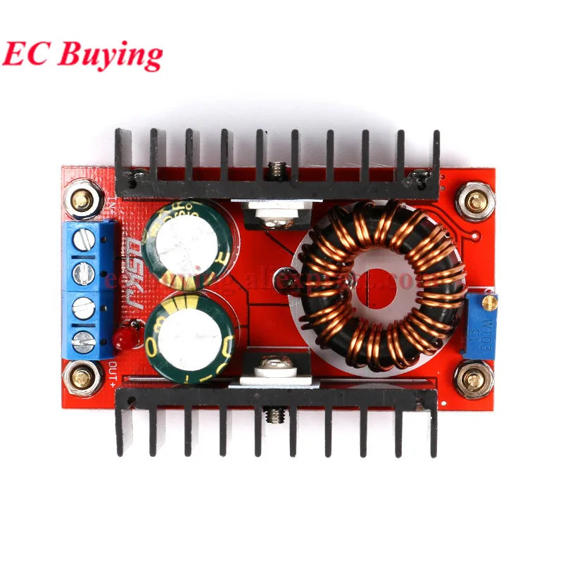 DC-DC 120W 150W 250W 300W 300W 20A 400W 15A 600W 10A 1800W 1200W 80W Step Up Boost Converter Step Down Buck Power Supply Module