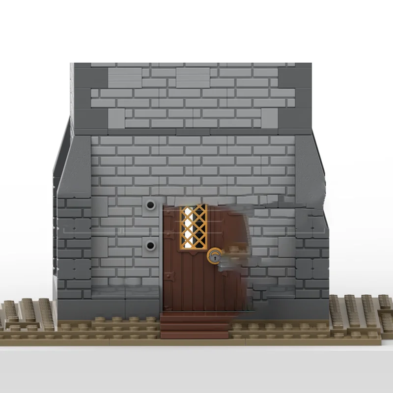 Middeleeuws Kasteel Model Moc Bouwstenen Modulaire Middeleeuwse Toren Model Technologie Blokken Kerst DIY Speelgoed Bouw Geschenken