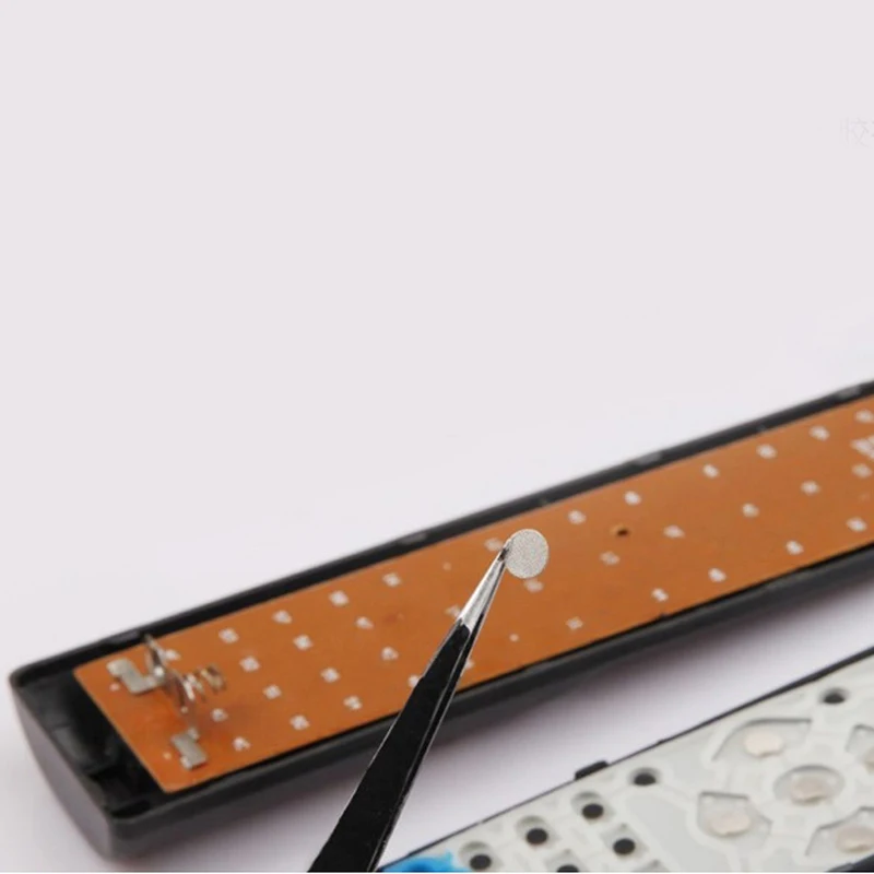 Remote control button conductive tape patch  replacement silicone contact kit for DIY electronic device repair at home