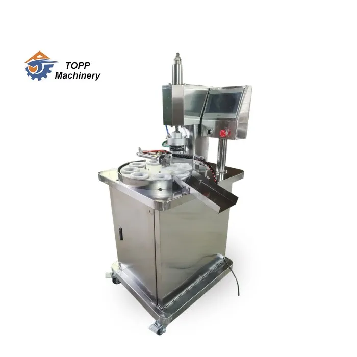 Easy Operation Commercial Tart Crust Shell Mould Forming Cheese Tart Shell Press Machine