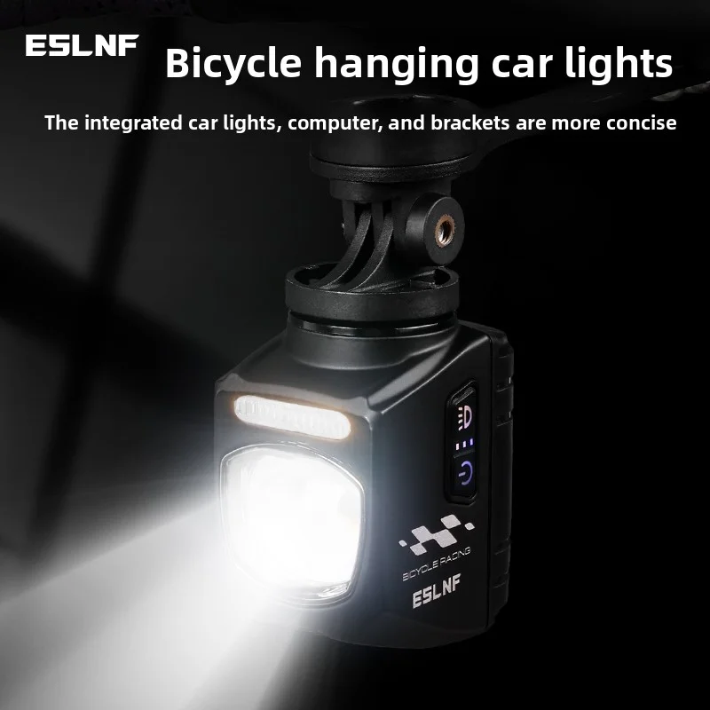 

ESLNF 1200LM велосипедный передний фонарь, перезаряжаемый велосипедный фонарь, подвесной ультра яркий беспроводной пульт дистанционного управления MTB, шоссейный велосипед
