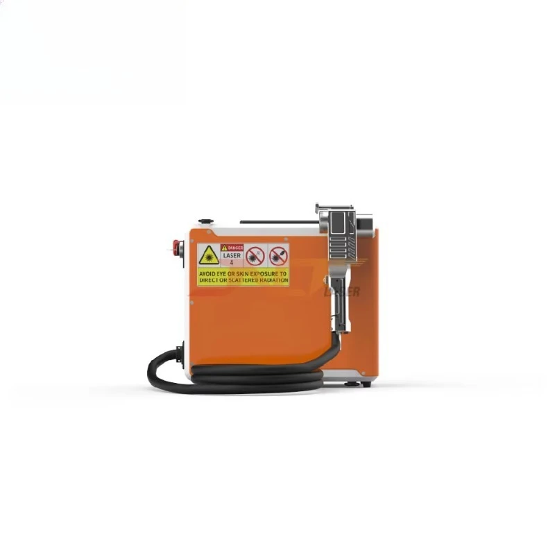 Costo al por mayor Mini La ser 100w eliminación de recubrimiento de tinte metálico oxidado 50w para eliminación de óxido limpieza máquina de óxido enfoque automático