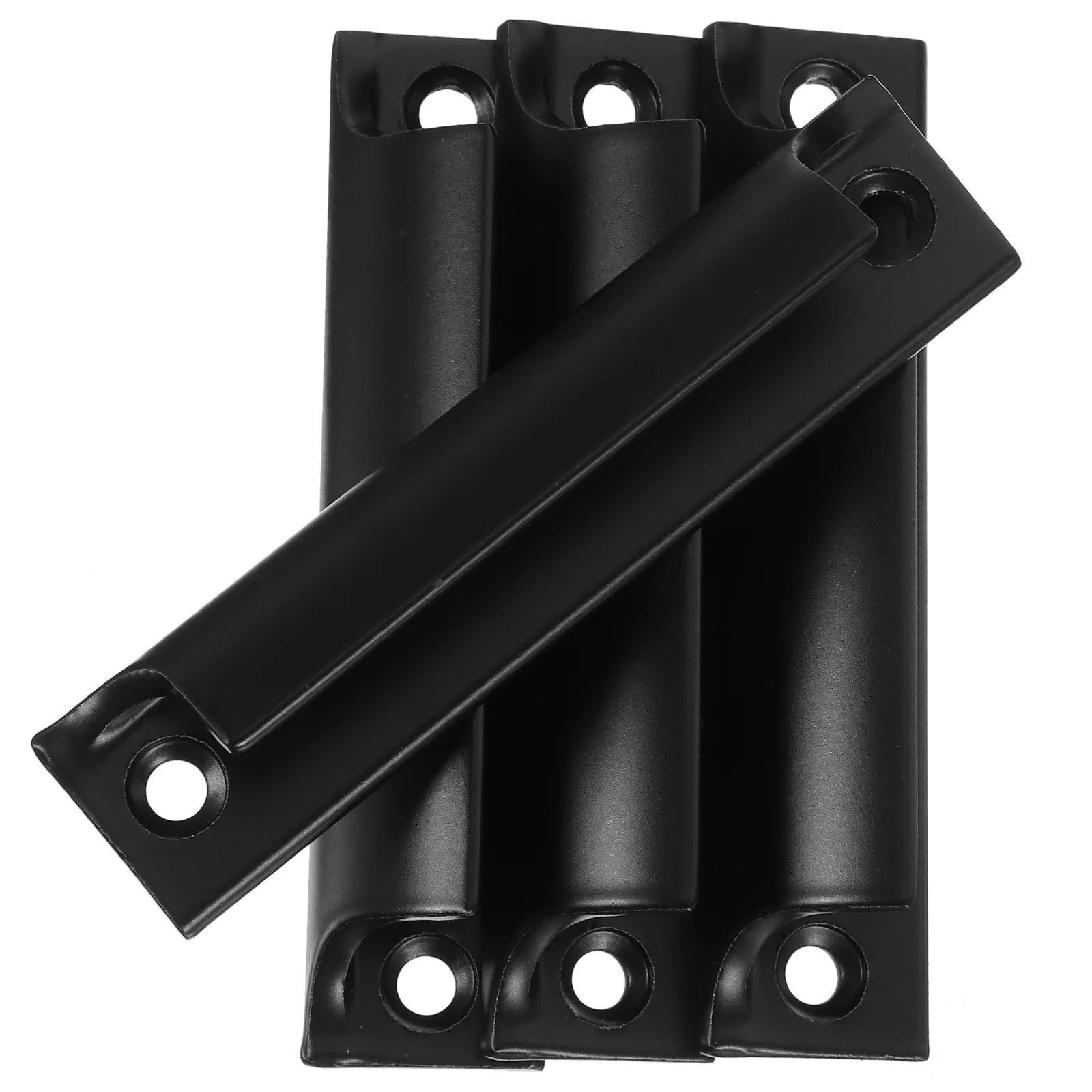 

4 pcs Aluminum Alloy Sliding Door Pull Handle For Glass Cabinet Wardrobe Closet Door Replacement Hardware Pull