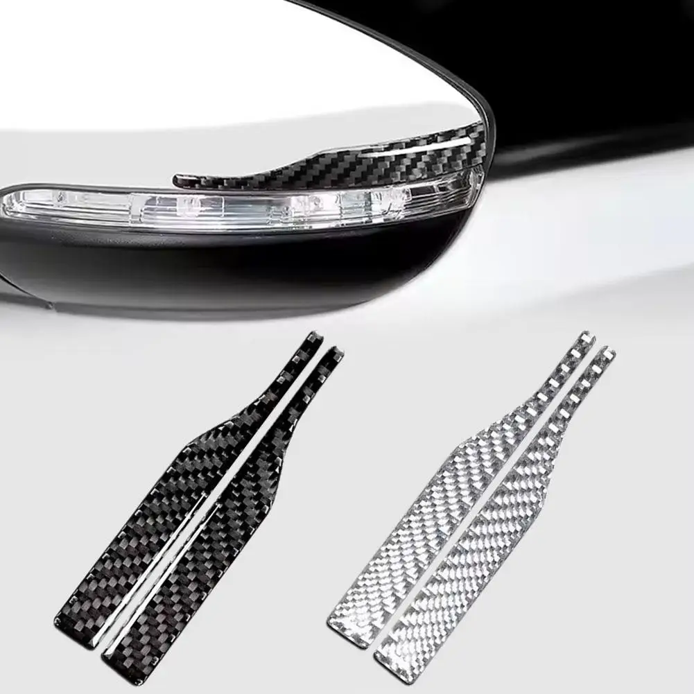 2pcs Mirror Car Crash Strips Reflective Strip Auto Anti scratch Adhesive Strip Car Rearview Mirror Protector Guard Car Accessory 2pcs Mirror Car Crash Strips Reflective Strip Auto Anti scratch Adhesive Strip Car Rearview Mirror Protector Guard Car Accessory