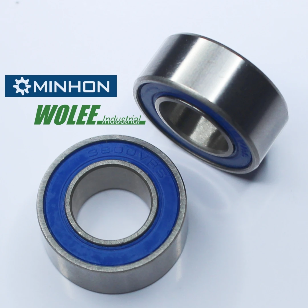 Rolamento de esferas máximo angular 10x19x8mm do complemento da bicicleta 3800-v-2rs contato