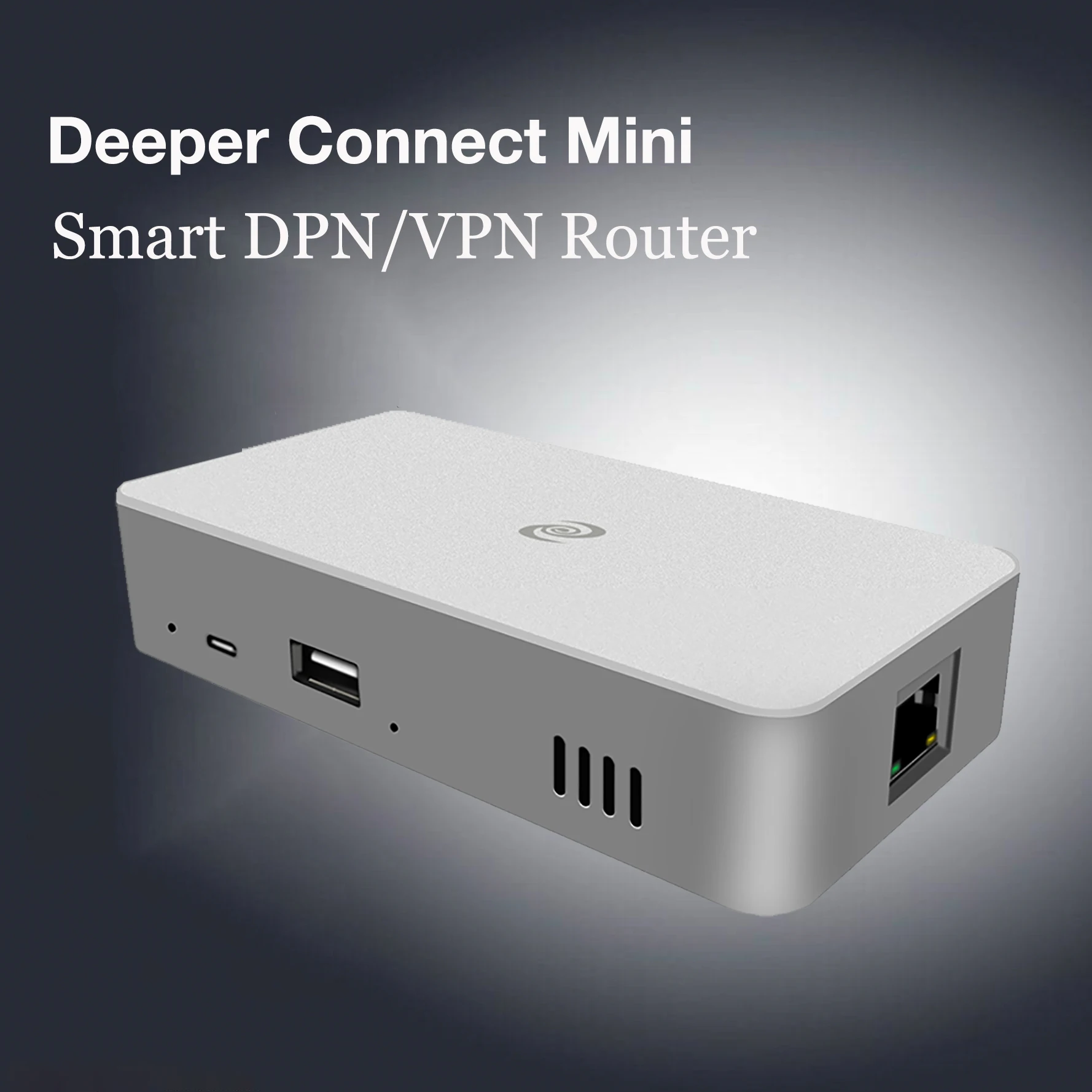 Deeper Connect Nano Decentralized VPN Cybersecurity Hardware Smart Mini VPN/DPN Router Globla Unlimited Auto Switch IP