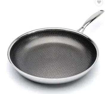 Nonstick Stainless Steel Frying Pan 28 cm 30cm 20cm 24cm 26cm