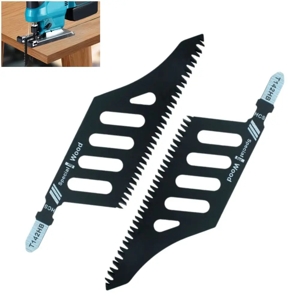 5/10Pcs Special-shaped Jigsaw Blade Heavy Duty T-shaped Handle Scroll Saw Blades Fine Cutting Saw for Wood Aluminum Tight Spaces