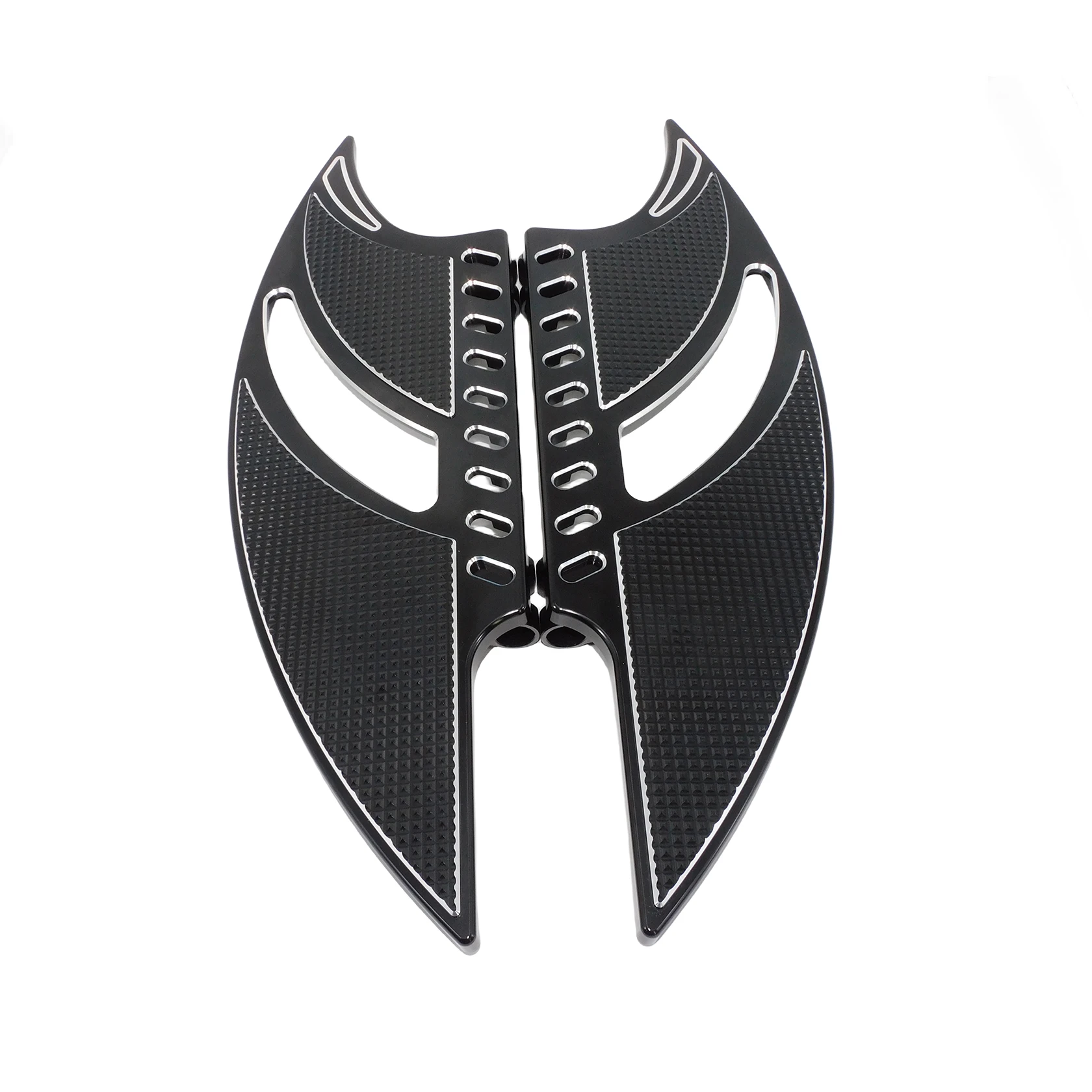 Motorfietsrijder Uitgebreide voorste vloerplanken CNC voetsteunen voetsteunen voor Harley Touring Softail Street Electra Glide Road King FL