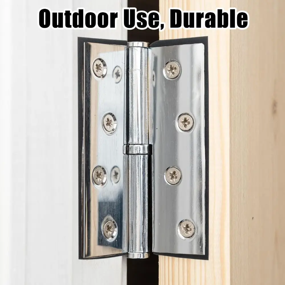 

10 шт. 4-дюймовые прокладки для дверных петель, прочный материал, простой в установке, выравнивающие прокладки для дверей, фурнитура, аксессуары, плавное закрытие