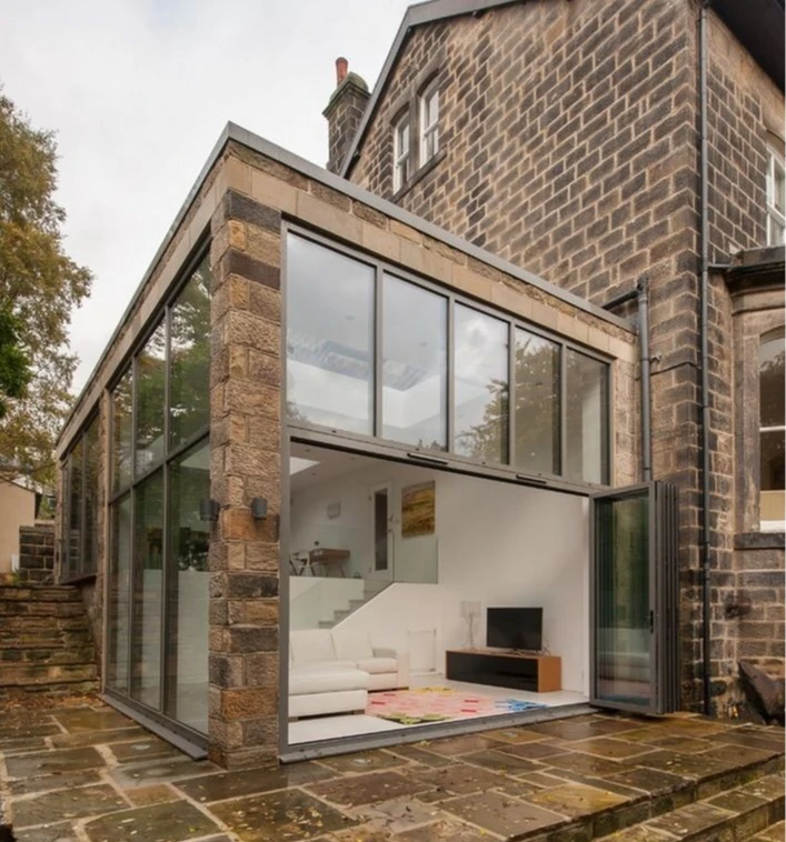 

Bifold Patio Doors Powder Coating Aluminum Folding Doors Multi-Folable Double Tempered Glass Aluminium Accordion Door Custom