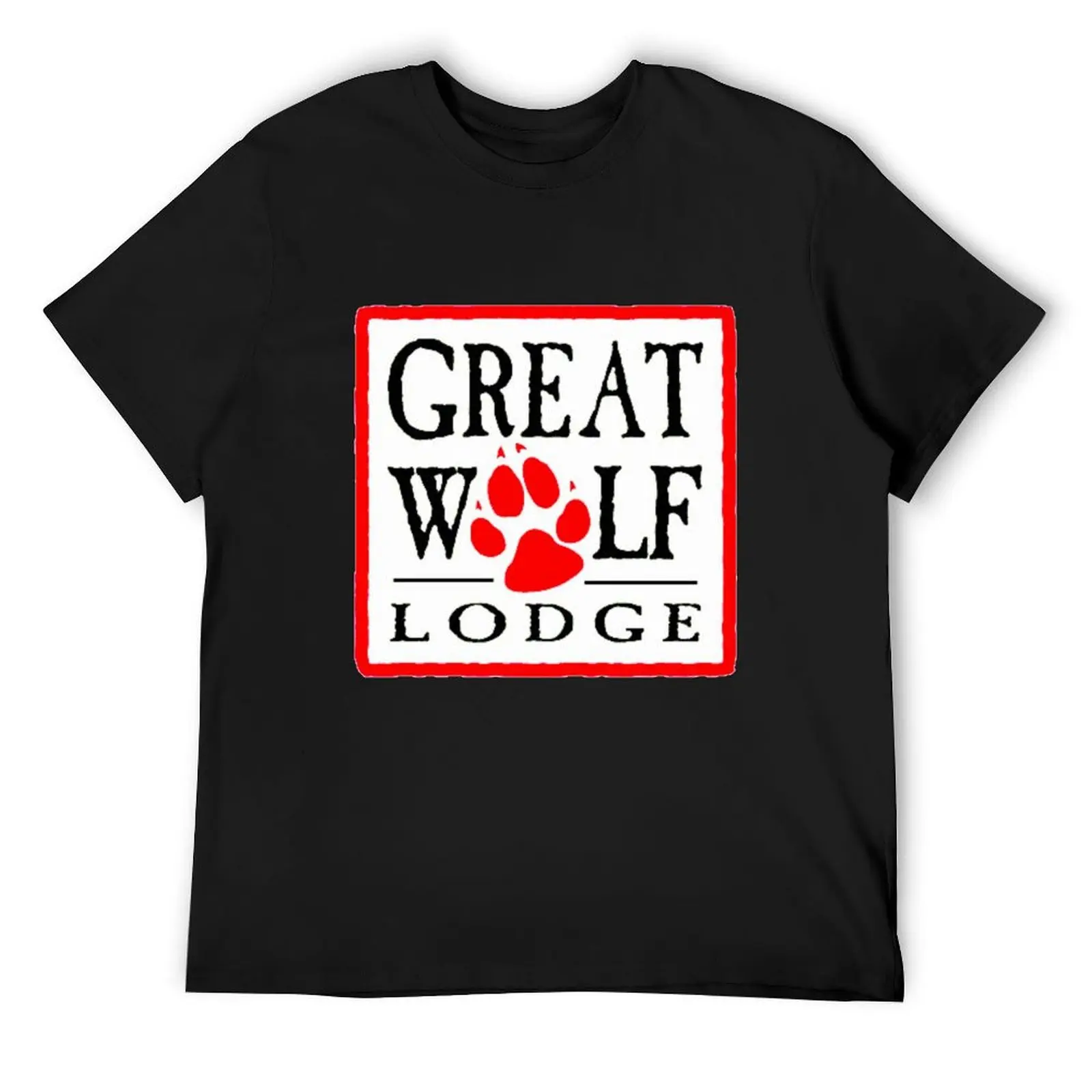 great wolf lodge T-Shirt quick-drying tees anime figures oversizeds T-shirt men