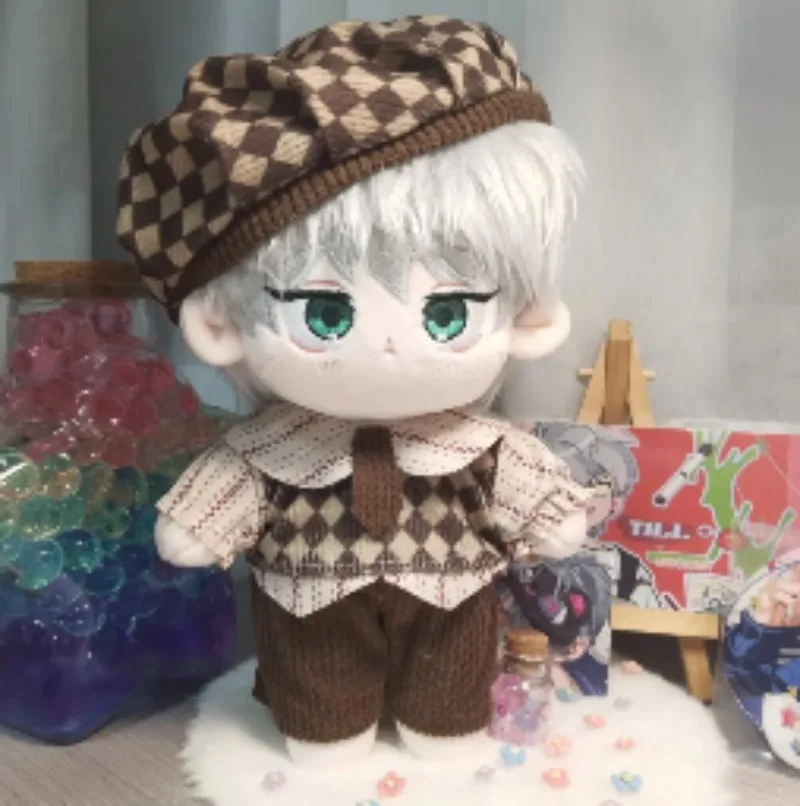 

20 см аниме Ava Alien Stage Till, плюшевые хлопковые игрушки, красивая кукла, хвост с ушками, милый плюшевый мальчик BL, подарок на день рождения