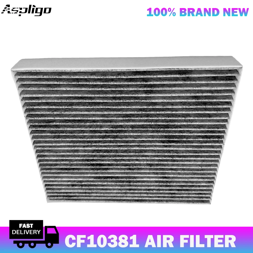 Aspligo 1PCS CF10381 Activated Carbon Fram Cabin Air Filter For HYUNDAI AZERA 2006-2008/SANTA FE 07-09/For KIA CARNIVAL MAGENTIS