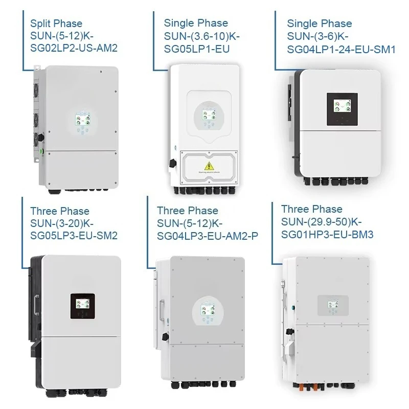Deye Pure Sine Wave Solar Power Inverter 3Kw 5Kw 6Kw 6000W  Hybrid Single Phase Inverter