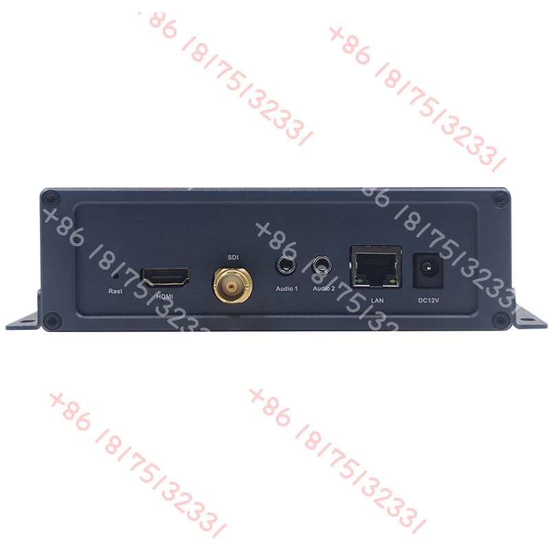UHD H265 4k60 HD MI 12G-SDI جهاز تشفير بث الفيديو IP