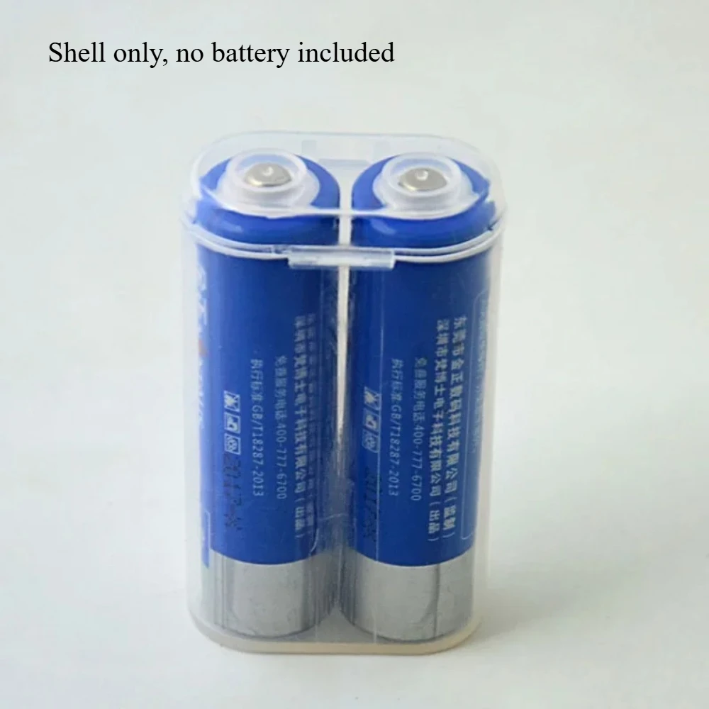 Waterproof Battery Storage Case for 2 X 18650 Transparent Plastic Safety Box Portable Clear Protection for Storage image 3