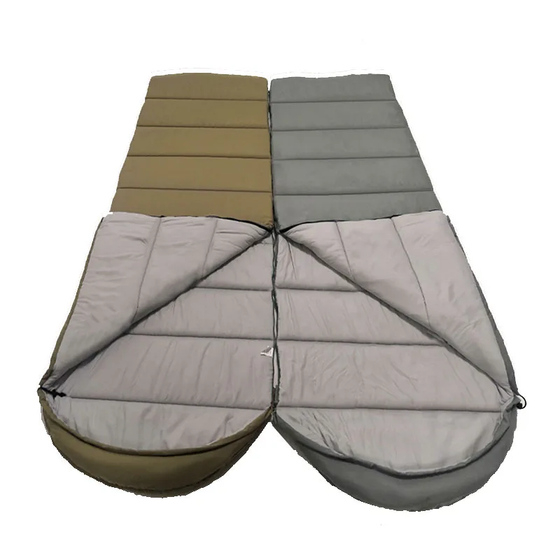 

Sleeping bags Outdoor camping travel Spring summer autumn winter Double splicing adult envelopes Dirty sleeping bags