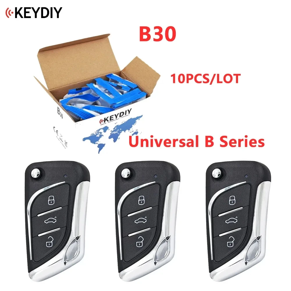 

5/10PCS, 3 Buttons Universal KEYDIY B30 K Style Remote Control Key B-Series for KD-X2 KD900 MINIKD,URG200 Key Machine