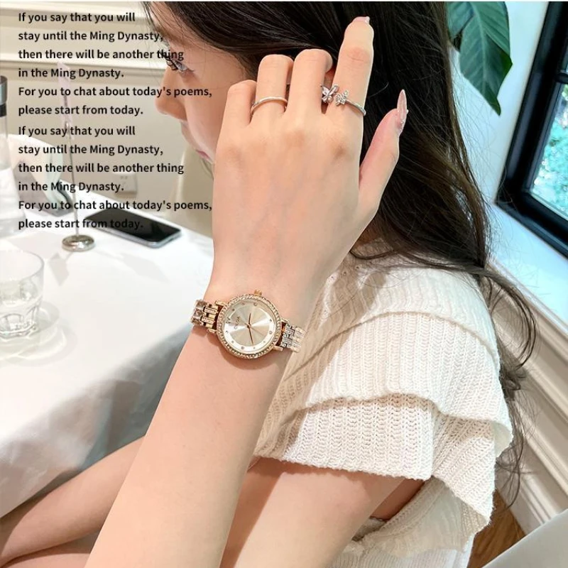 New Gypsy Luxury Ladies Watch Niche Korean Simple Trend Casual Waterproof Quartz Watch Birthday Gift