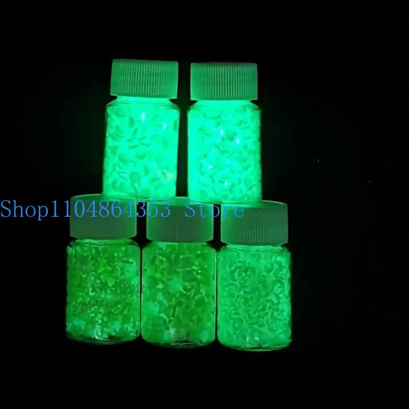 652F Luminous Soft Clay Sequins Glow Glitters Fillers for DIY Epoxy Resin Mold Art Craft Resin Filling Decor
