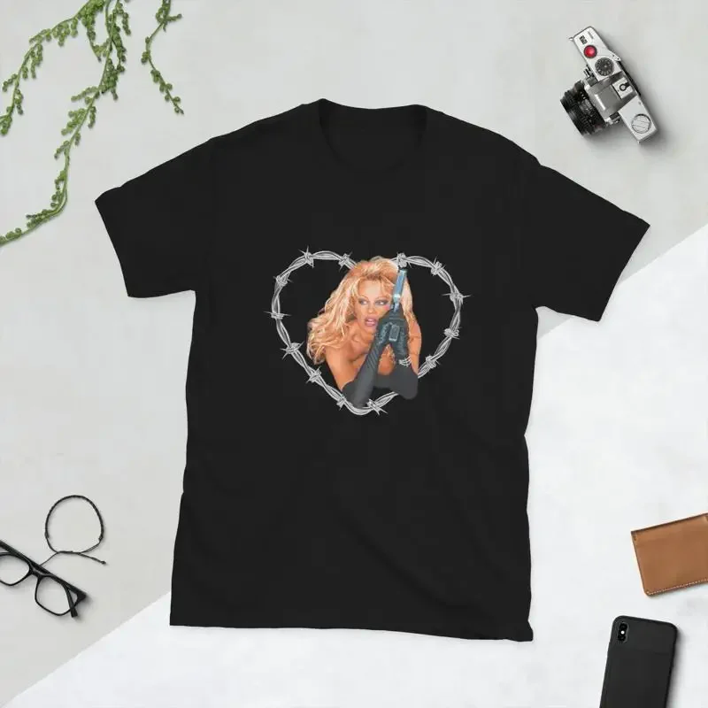 Pamela Anderson Barb Wire Movie T Shirt 90S