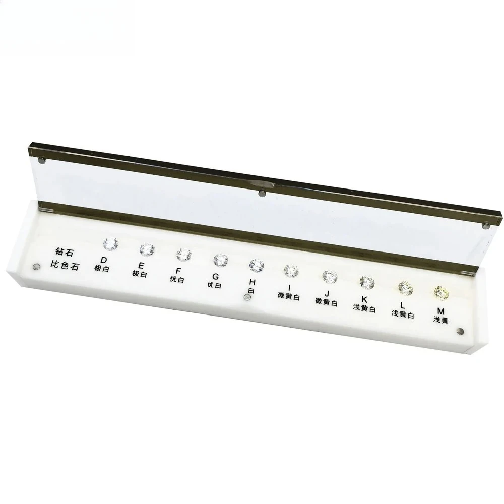 

Профессиональный алмазный тестер цвета, ручка для оценки масштаба D-M с точным размером, измерение веса, набор инструментов для изготовления ювелирных изделий