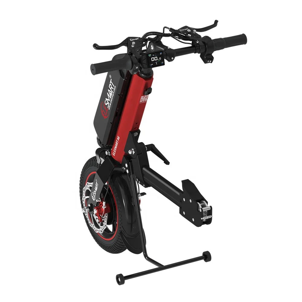 Lightweight Portable Height Adjustable 36V 500W 12.8AH 60km Electric Handcycles Handbikes For Handicapper