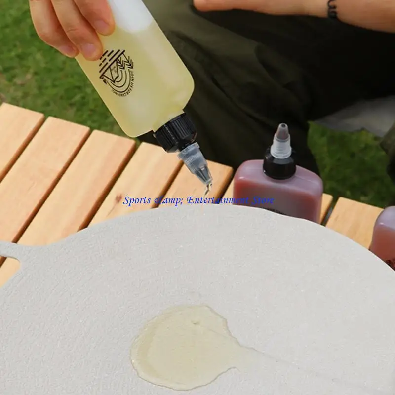 G7NF Camping Travel Oil Sauce Condiment Dispenser, Small Squeeze Bottle for Cooking