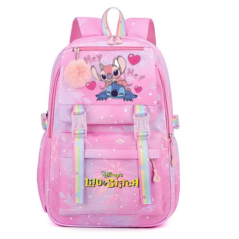 Hot Lilo And Stitch Backpacks Women Backpack Female Travel Bag Backpacks Schoolbag for Teenage Girls Bookbag Mochila Best Gift