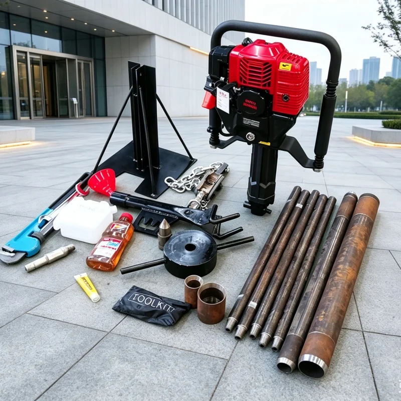 Customized Vertical Backpack Exploration Drilling Rig for Geological Core‑Sampling & Shallow Water Well Drilling