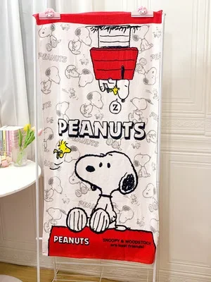 Snoopy Cartoon bath towel absorbent cotton bath towel children bath towel beach towel kid boy girl blanket 120x60cm